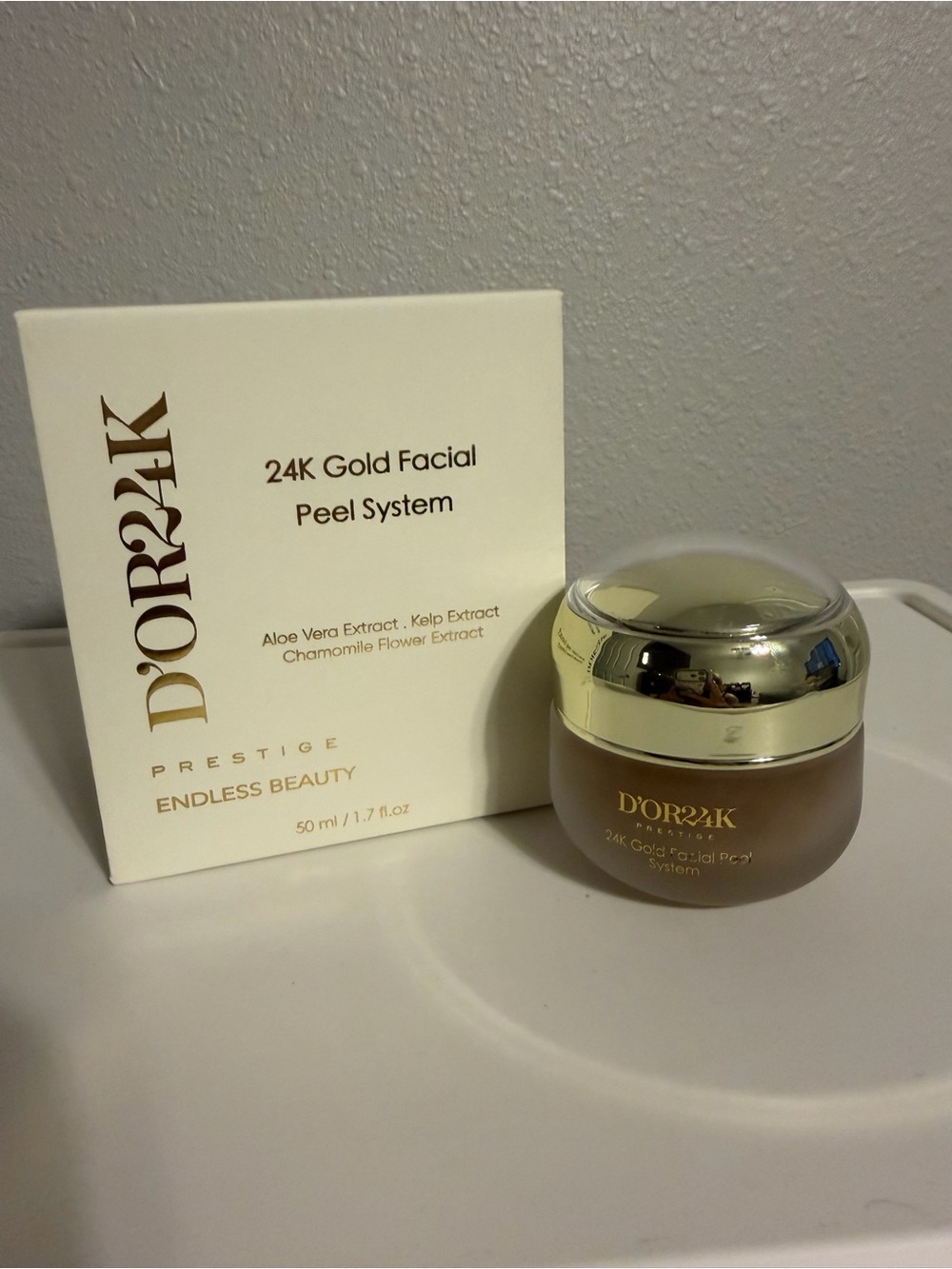 D'OR24K 24K Gold Facial Peel System — Gold & Cream
